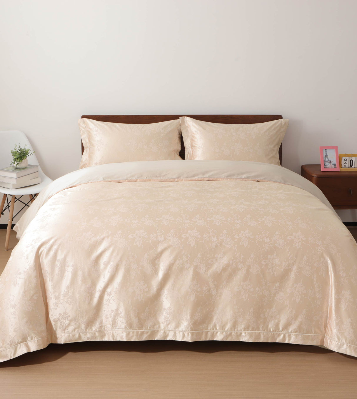 1800 Threads Count Pearl Silk Series (AB004)