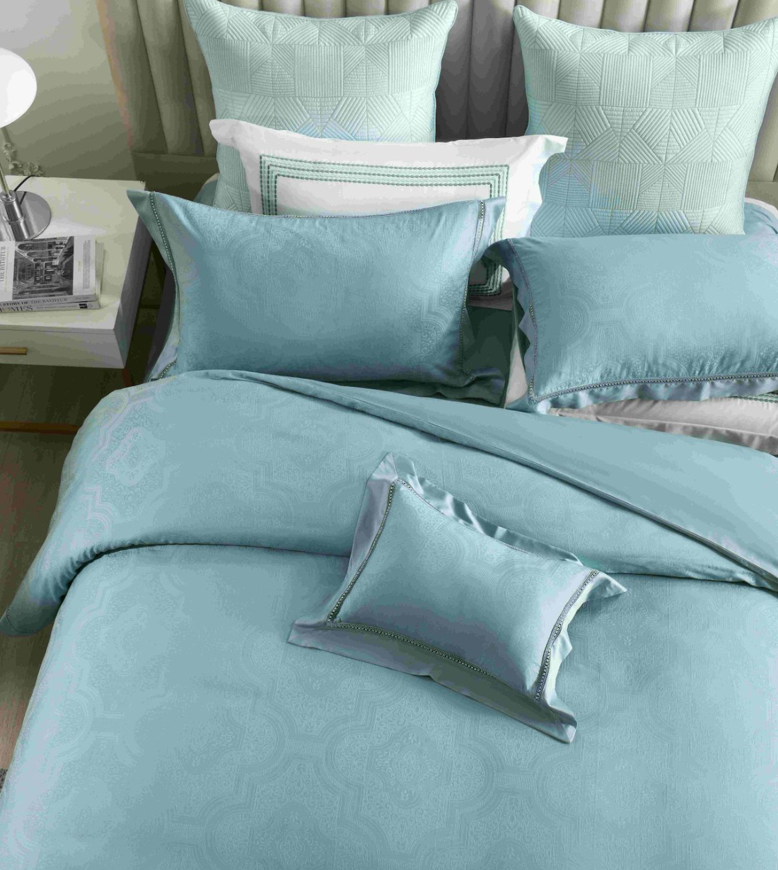 Catania 1500 Threads Cotton Satin Jacquard Series (JC224)