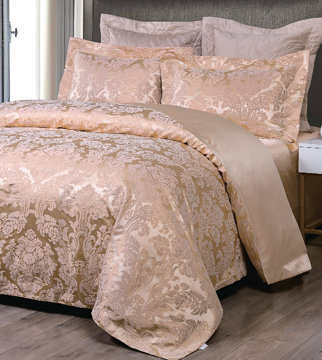 Catania 2350 Threads Silk & Cotton Yarn Dyed Jacquard Series (JL048A)