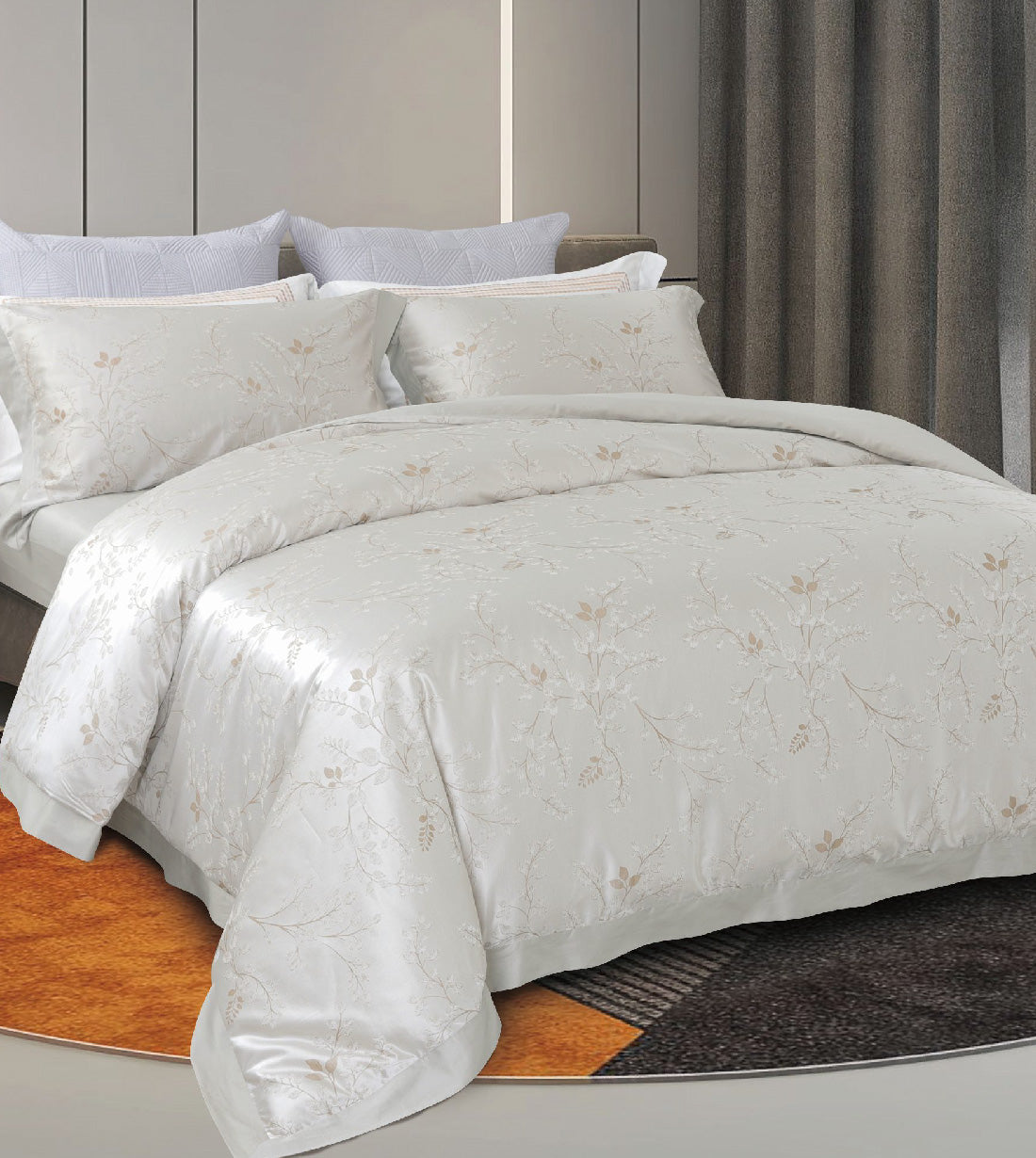 Catania Silver Thread Jacquard Series (JP302)