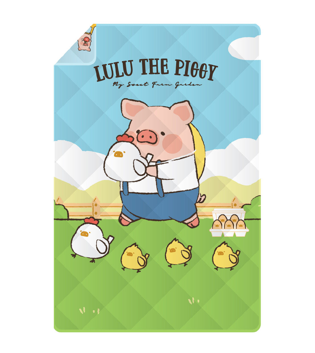 LuLu the Piggy All-season Cotton-covered Quilt (LU011SQQ)