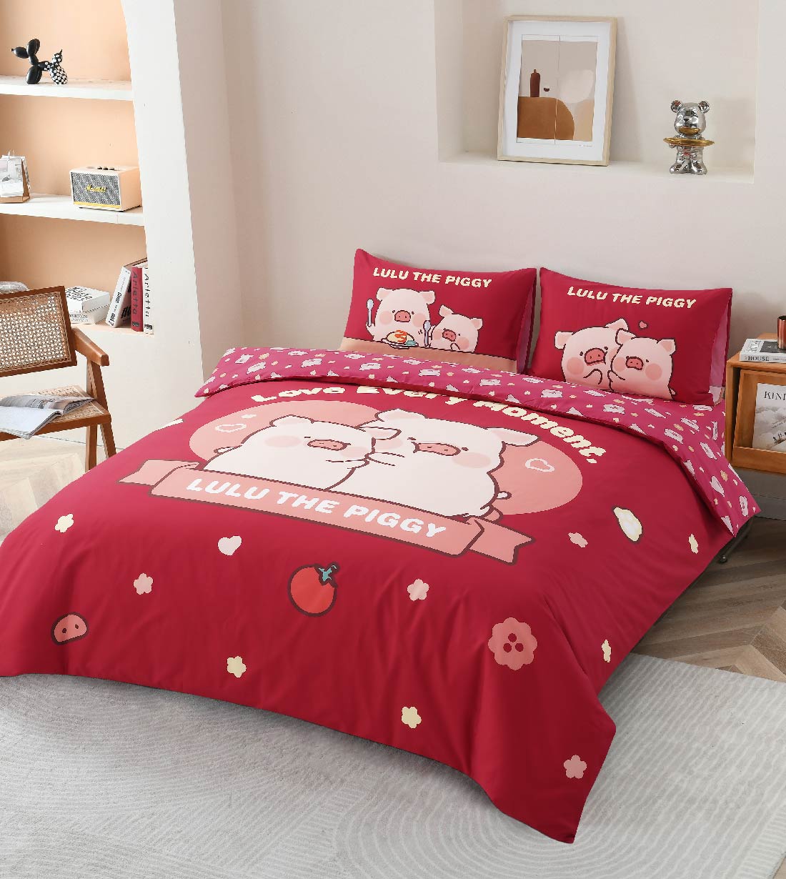 LuLu the Piggy Cotton Series (LU015)