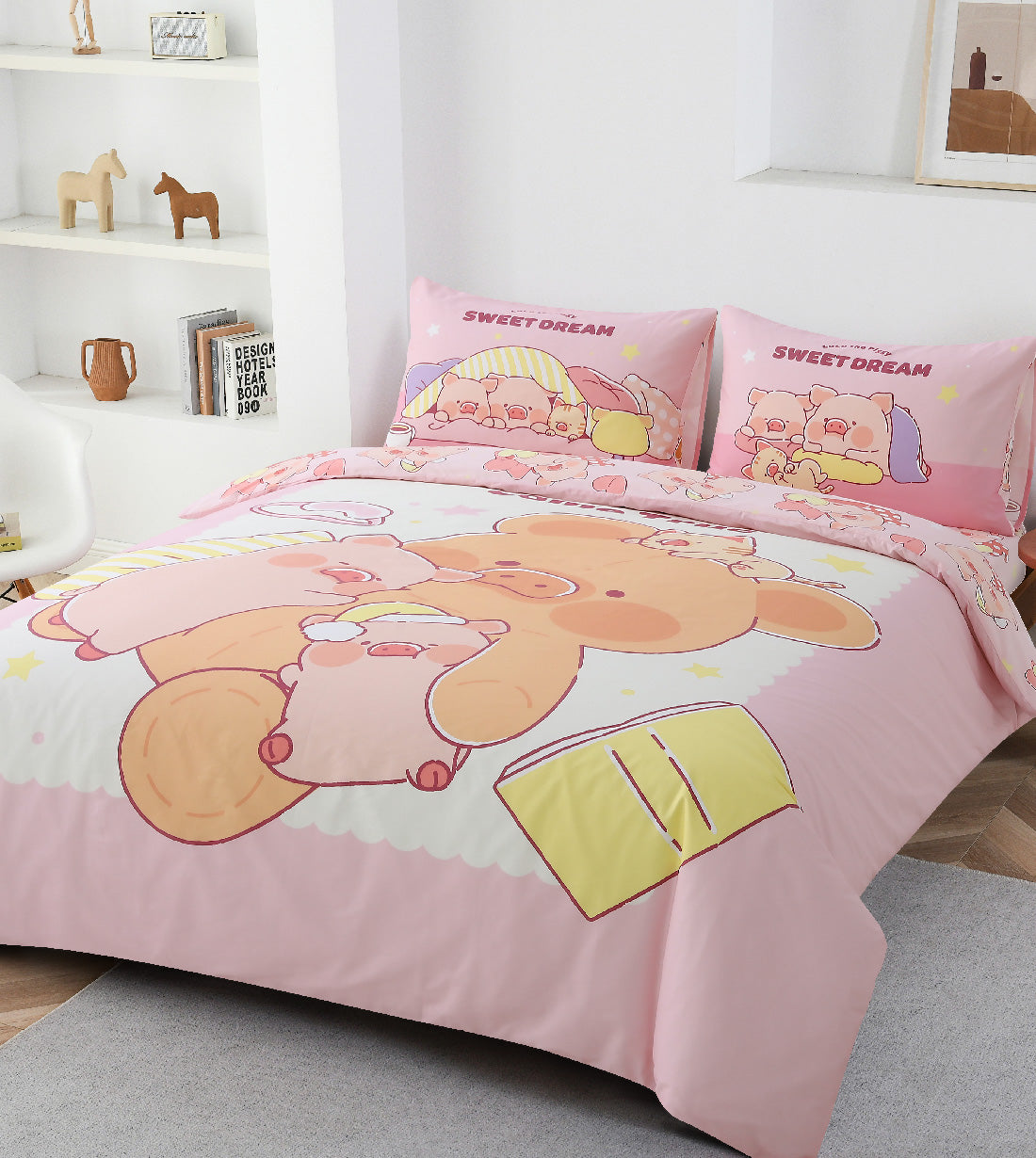 LuLu the Piggy Cotton Series (LU016)