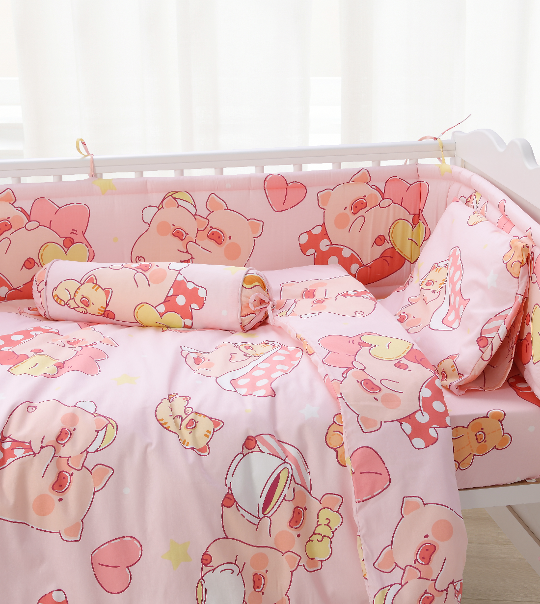 LuLu the Piggy 9 Pieces Baby Set (LU016BBS09)