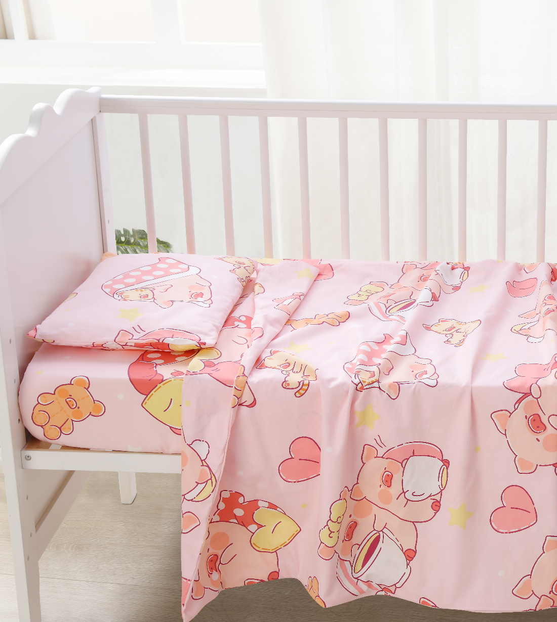 LuLu the Piggy 9 Pieces Baby Set (LU016BBS09)