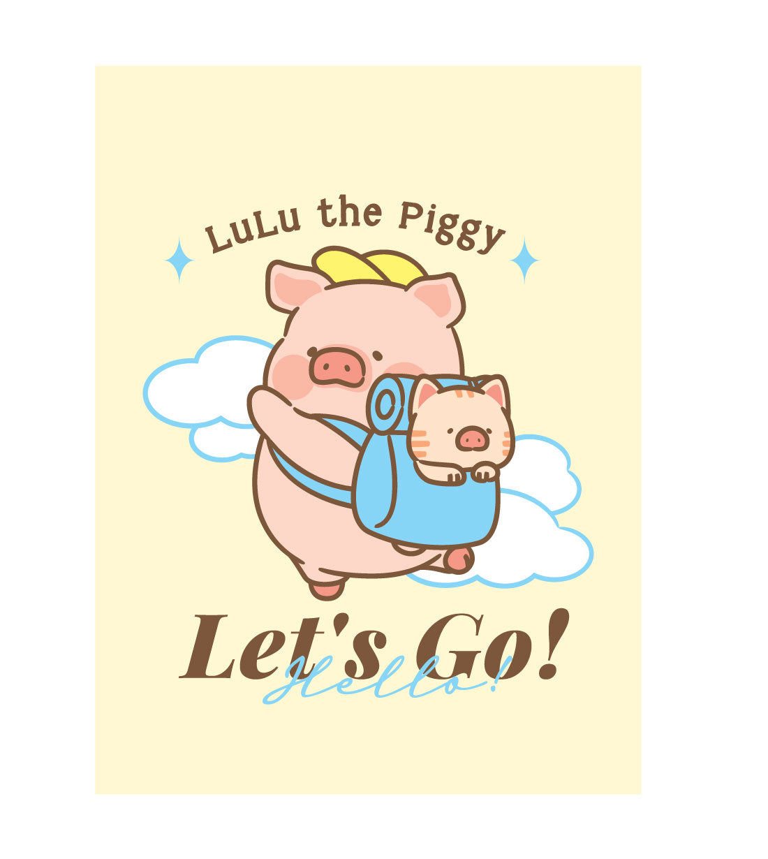 LuLu the Piggy Summer Blanket (LU604BTT55)