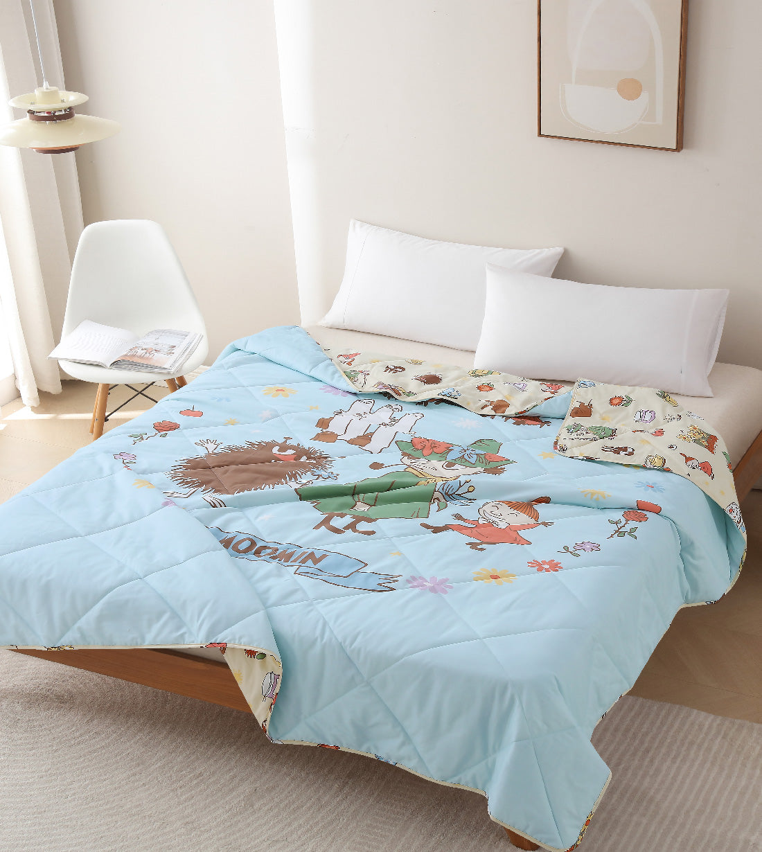Moomin All-season Cotton-covered Quilt (MM029SQQ)