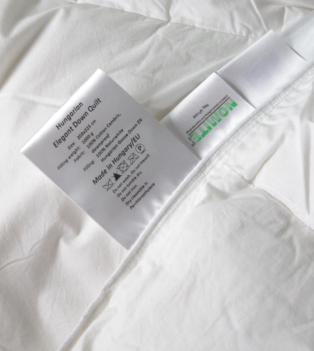 100% Hungarian White Goose Down Quilt (NP000HEQ)