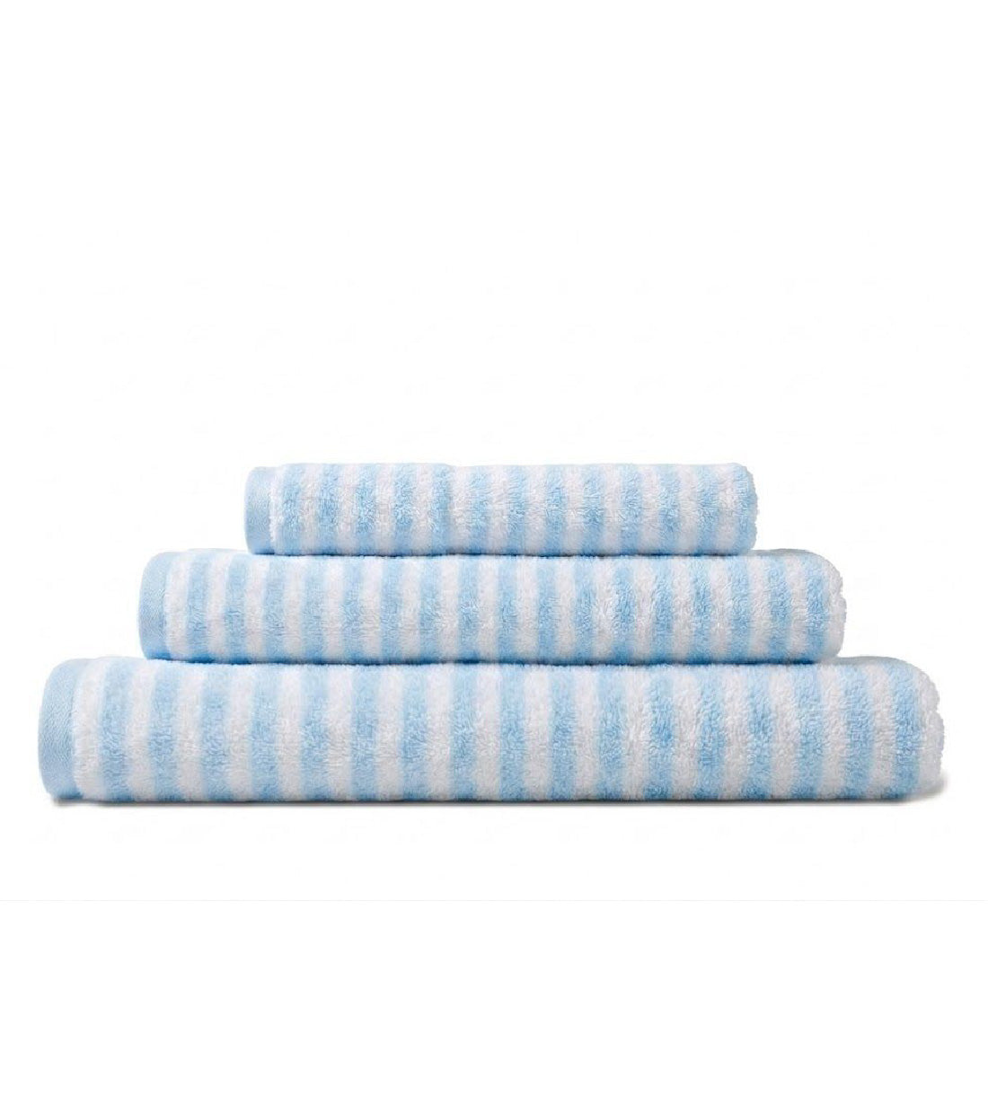 3pcs Towel set -Blue/White stripes (NPC00TWB02)