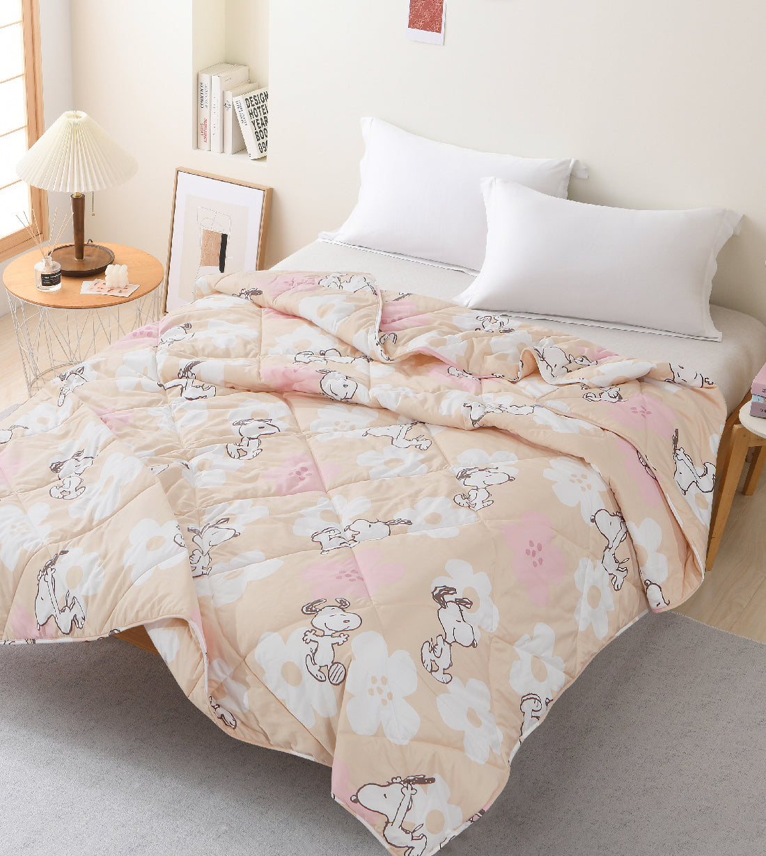 PEANUTS All-season Cotton-covered Quilt (PN013SQQ)