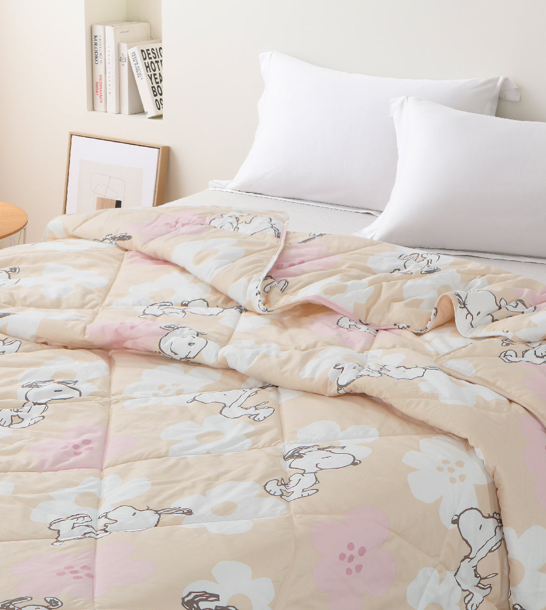 PEANUTS All-season Cotton-covered Quilt (PN013SQQ)