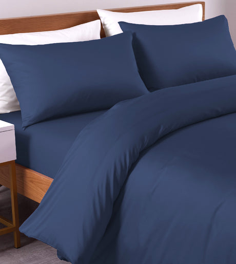 Sicili 1200 Threads Long-staple Cotton Solid Colour Series - Midnight Blue (SP055)