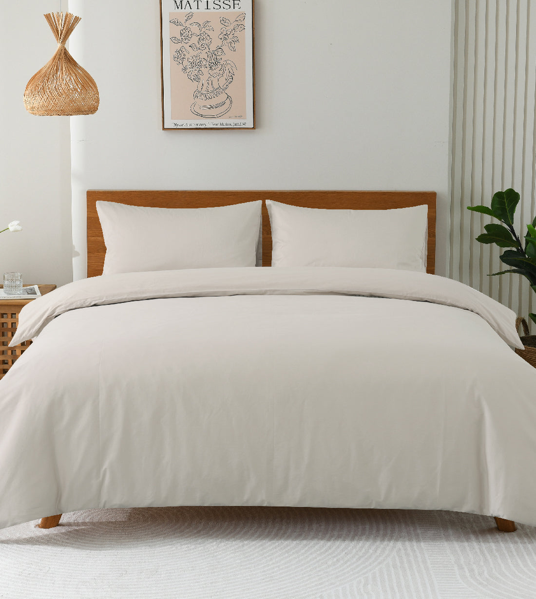 Sicili 1200 Threads Long-staple Cotton Solid Colour Series - Champagne Grey (SP137)