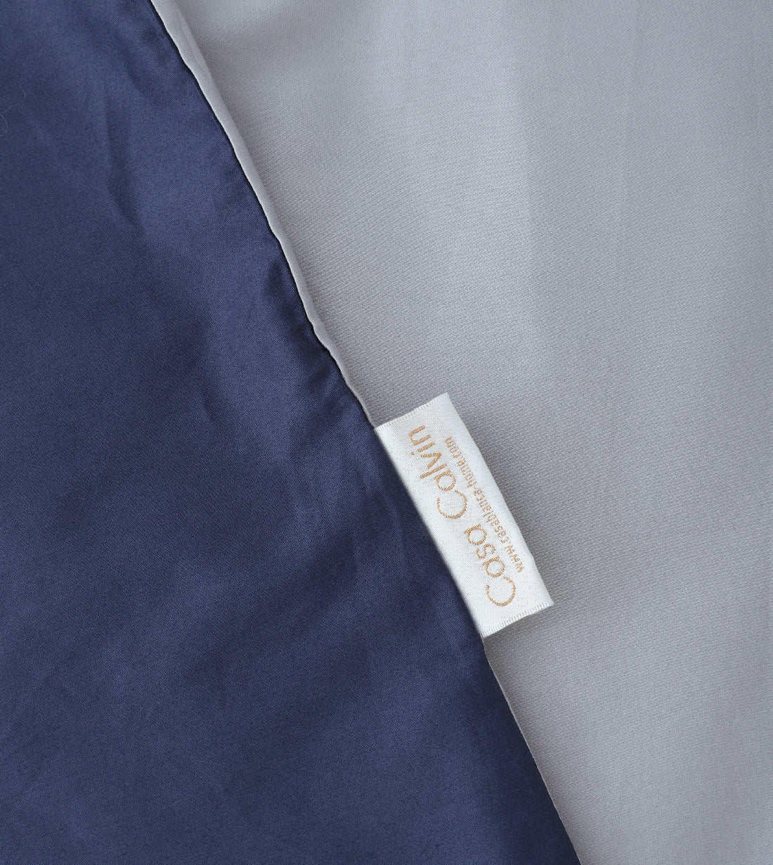 Sicili 1200 Threads Long-staple Cotton Solid Colour Series - Royal Blue with Elegant Grey (SP142)