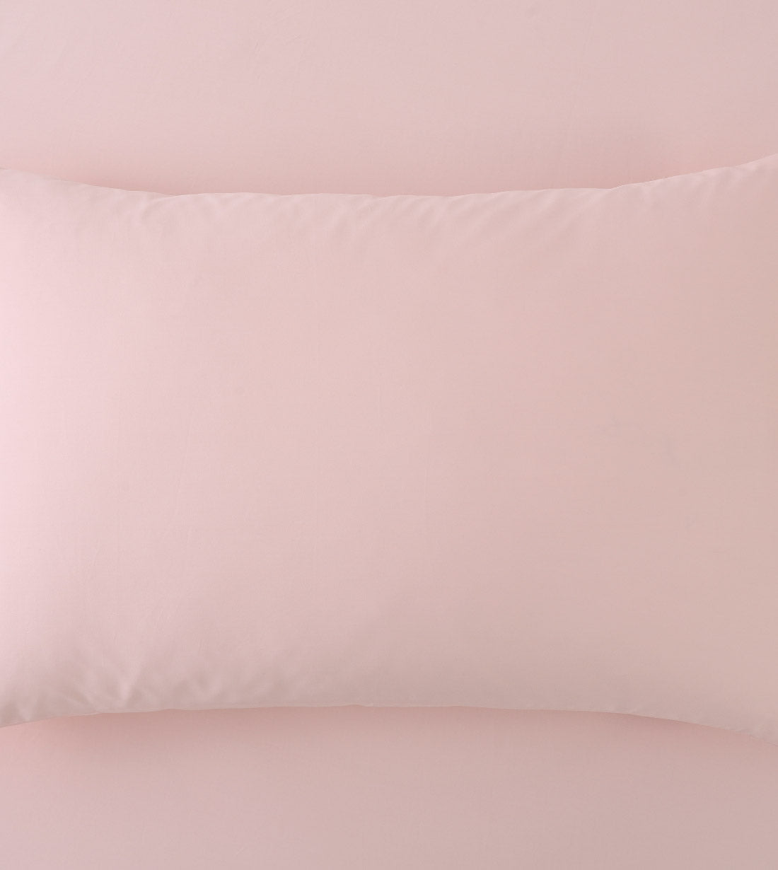 Sicili 1200 Threads Long-staple Cotton Solid Colour Fitted Sheet with Pillow Case - Coral Pink (SP144FDS)