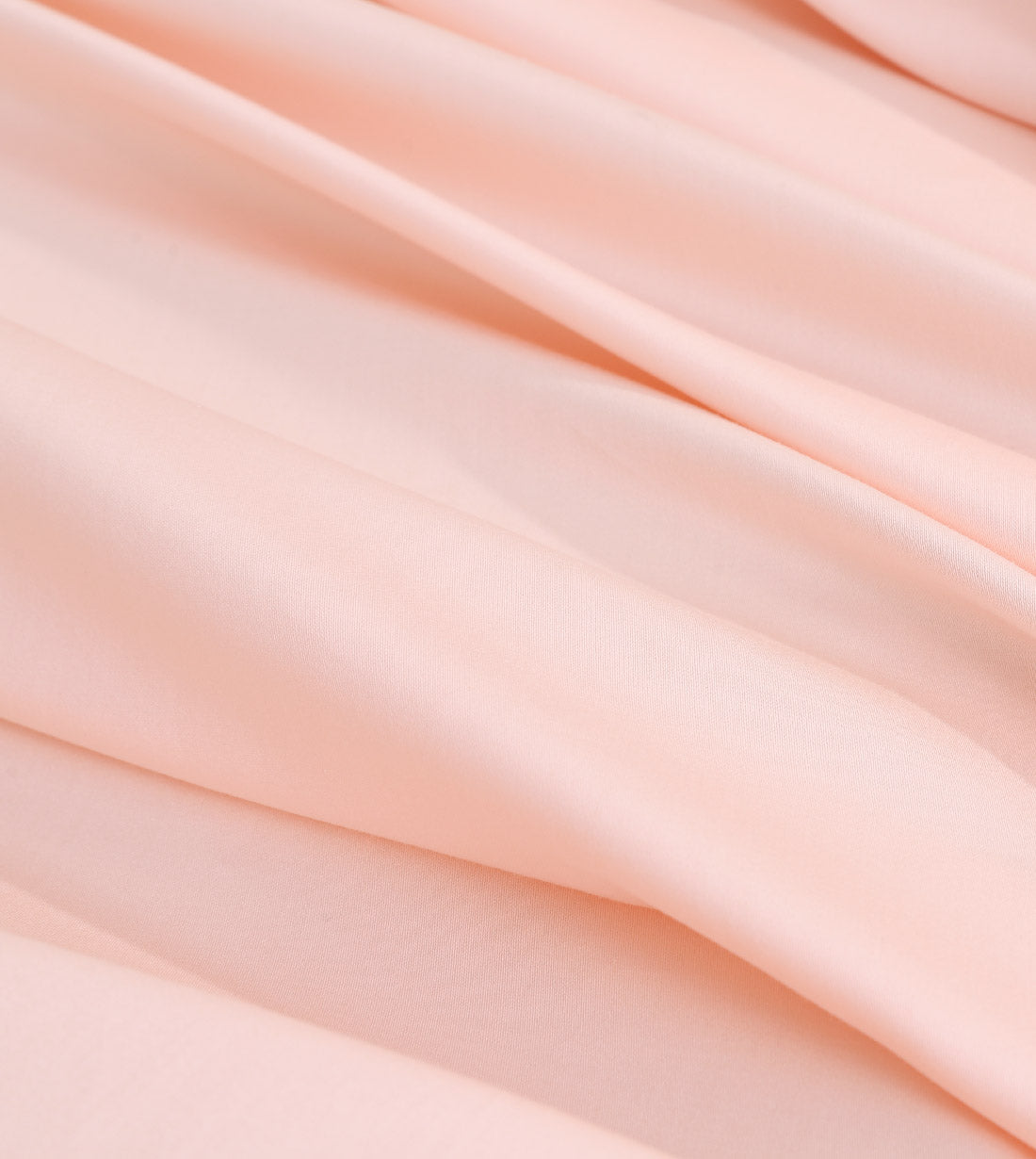 Sicili 1200 Threads Long-staple Cotton Solid Colour Fitted Sheet with Pillow Case - Coral Pink (SP144FDS)
