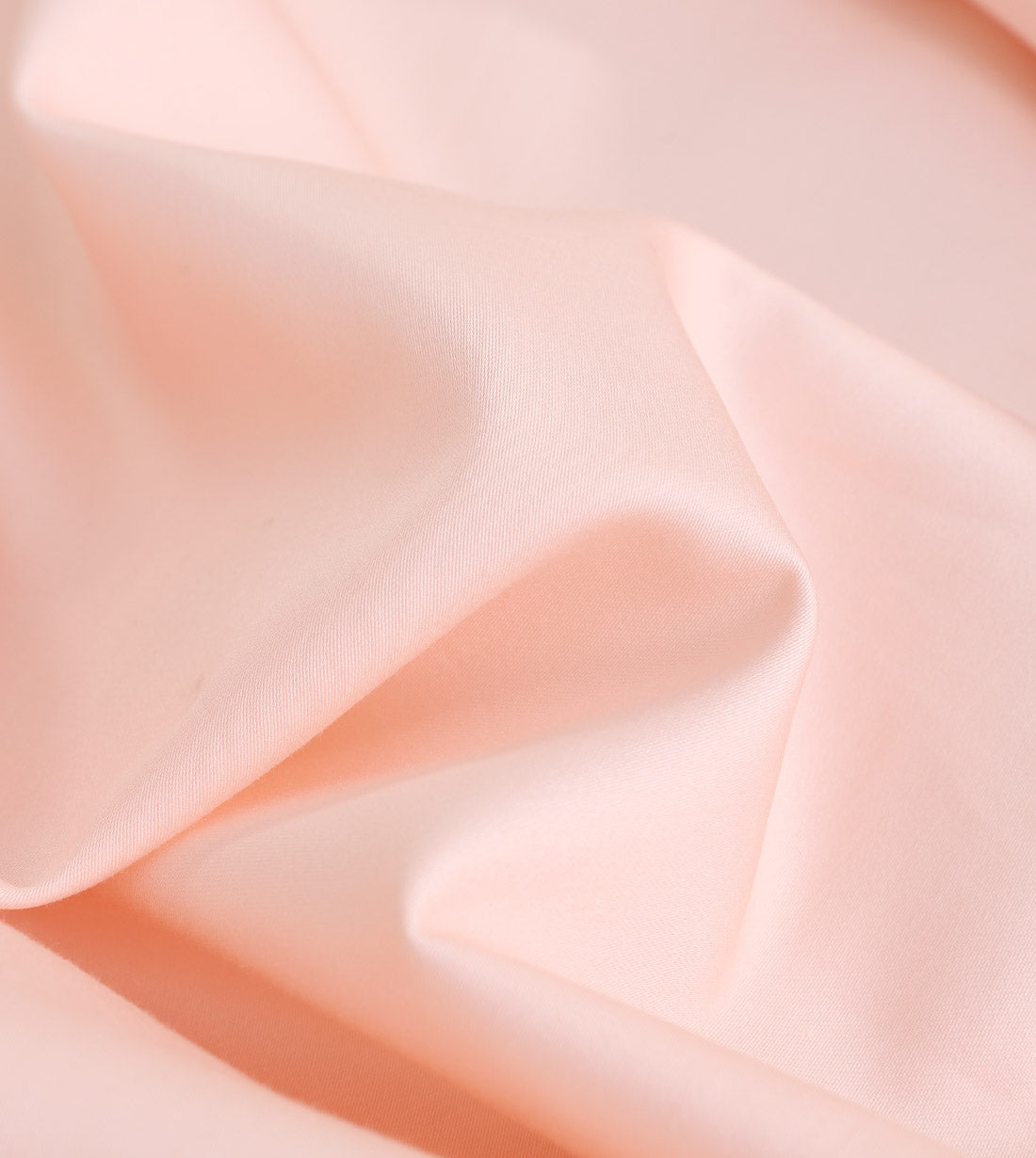 Sicili 1200 Threads Long-staple Cotton Solid Colour Fitted Sheet with Pillow Case - Coral Pink (SP144FDS)