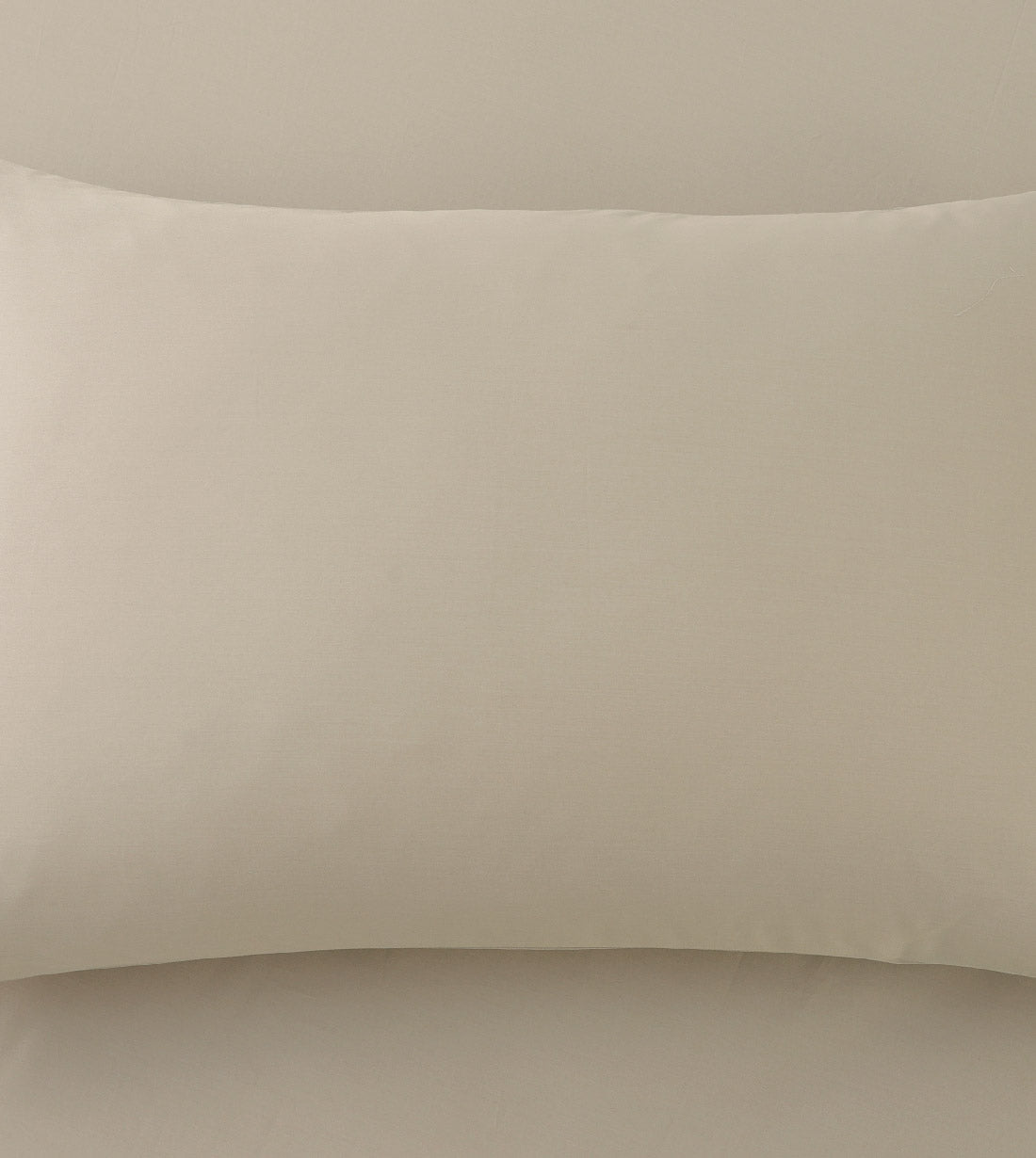 Sicili 1200 Threads Long-staple Cotton Solid Colour Fitted Sheet with Pillow Case - Iced coffee (SP145FDS)