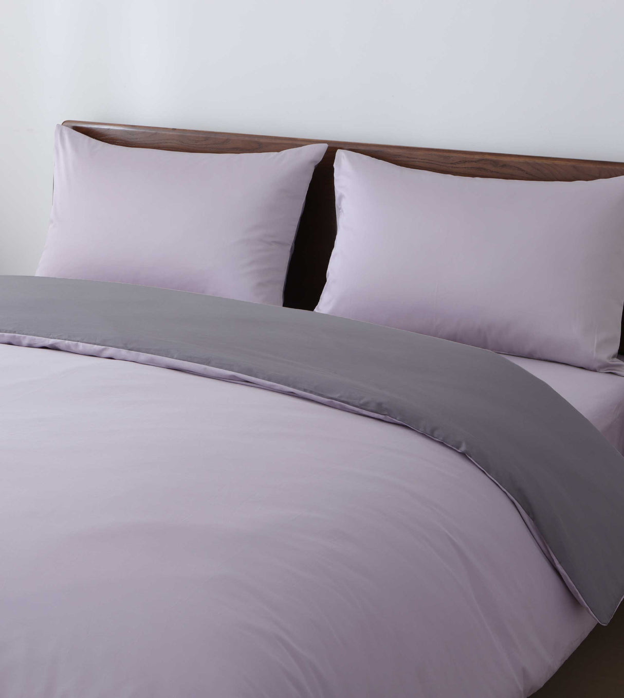 Sicili 1200 Threads Long-staple Cotton Solid Colour Series - Pale Lavender with Mauve (SP146)