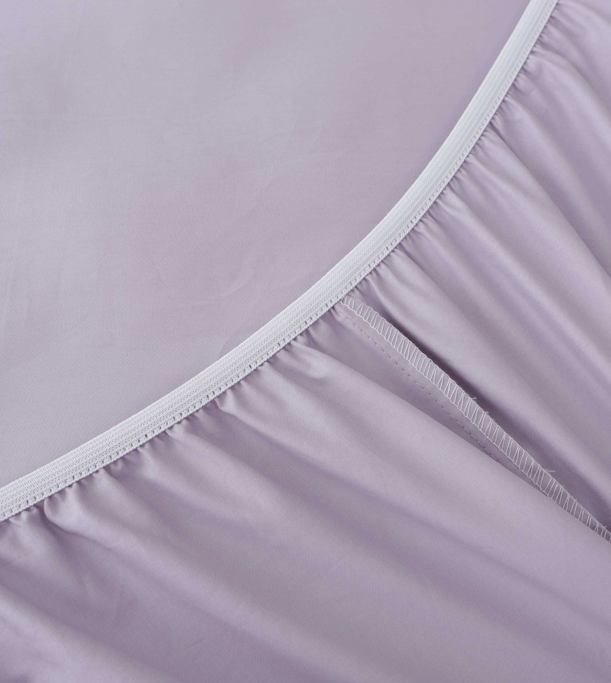 Sicili 1200 Threads Long-staple Cotton Solid Colour Series - Pale Lavender with Mauve (SP146)