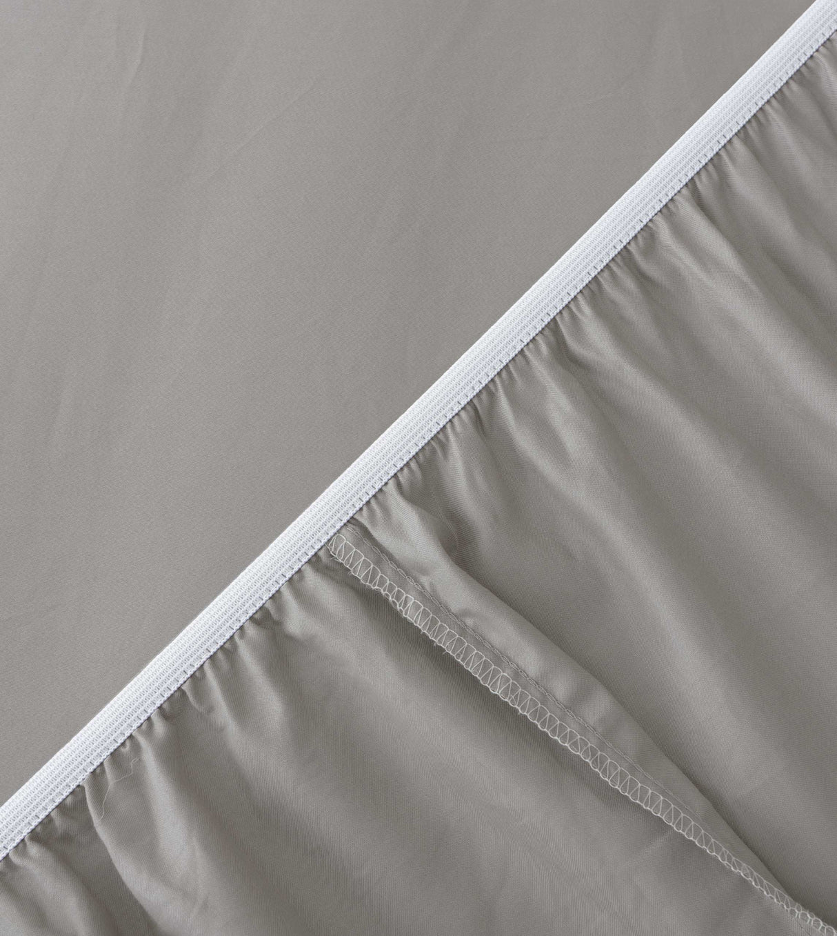 Sicili 1200 Threads Long-staple Cotton Solid Colour Series - Silver Grey with Linen Green (SP147)