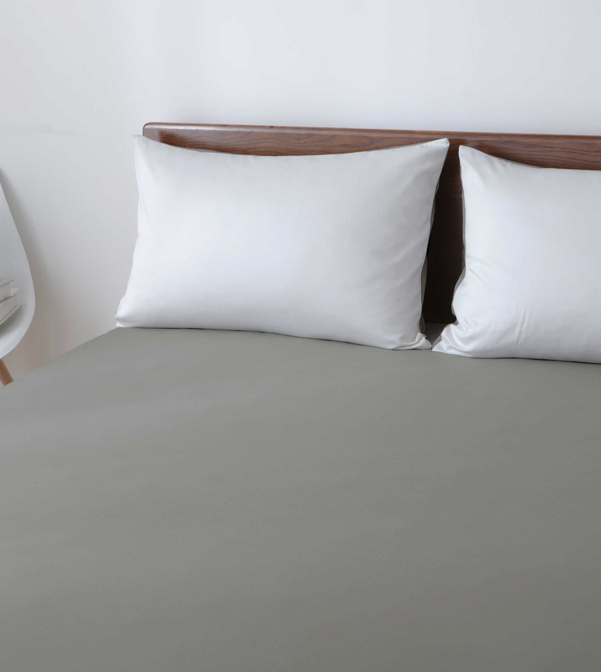 Sicili 1200 Threads Long-staple Cotton Solid Colour Series - Off-white with Metallic Silver (SP148)