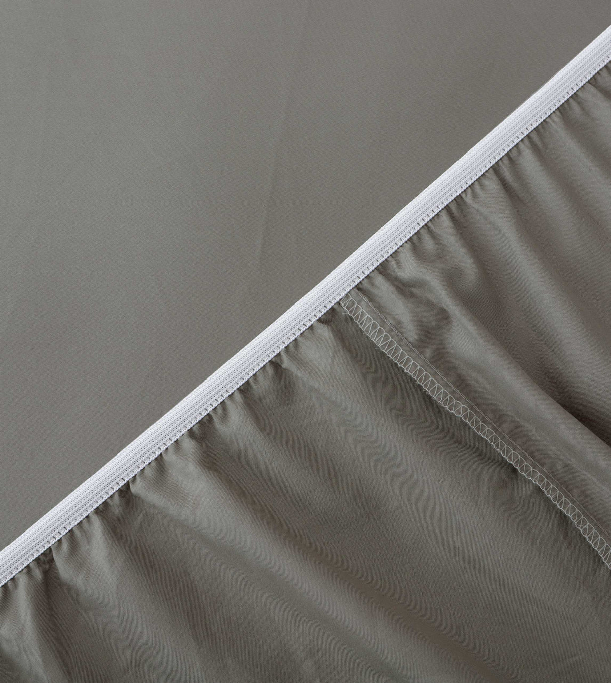 Sicili 1200 Threads Long-staple Cotton Solid Colour Series - Off-white with Metallic Silver (SP148)