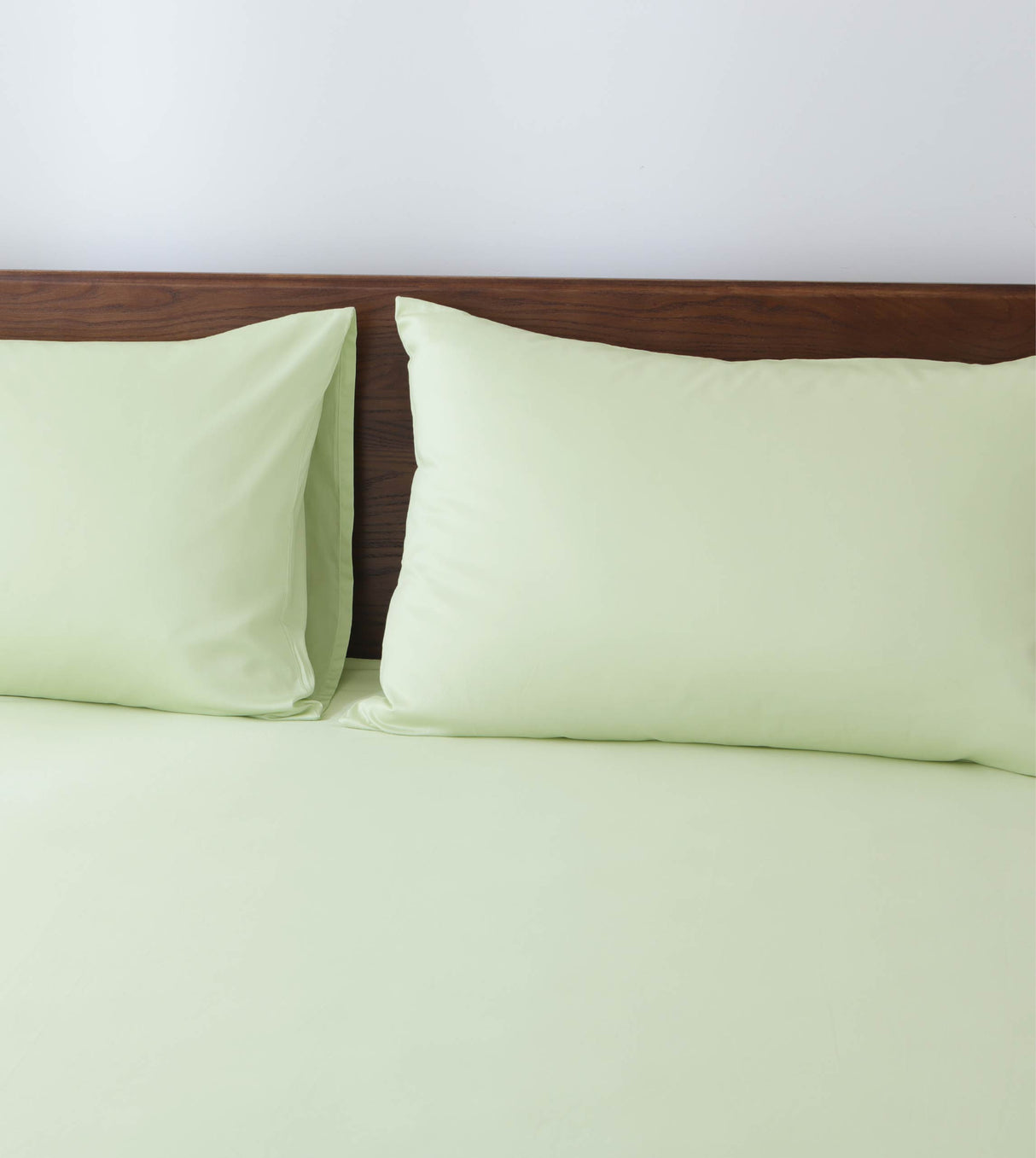 Sicili 1200針純色長絨棉床笠連枕袋 - 蘭苕綠 (SP149FDS)