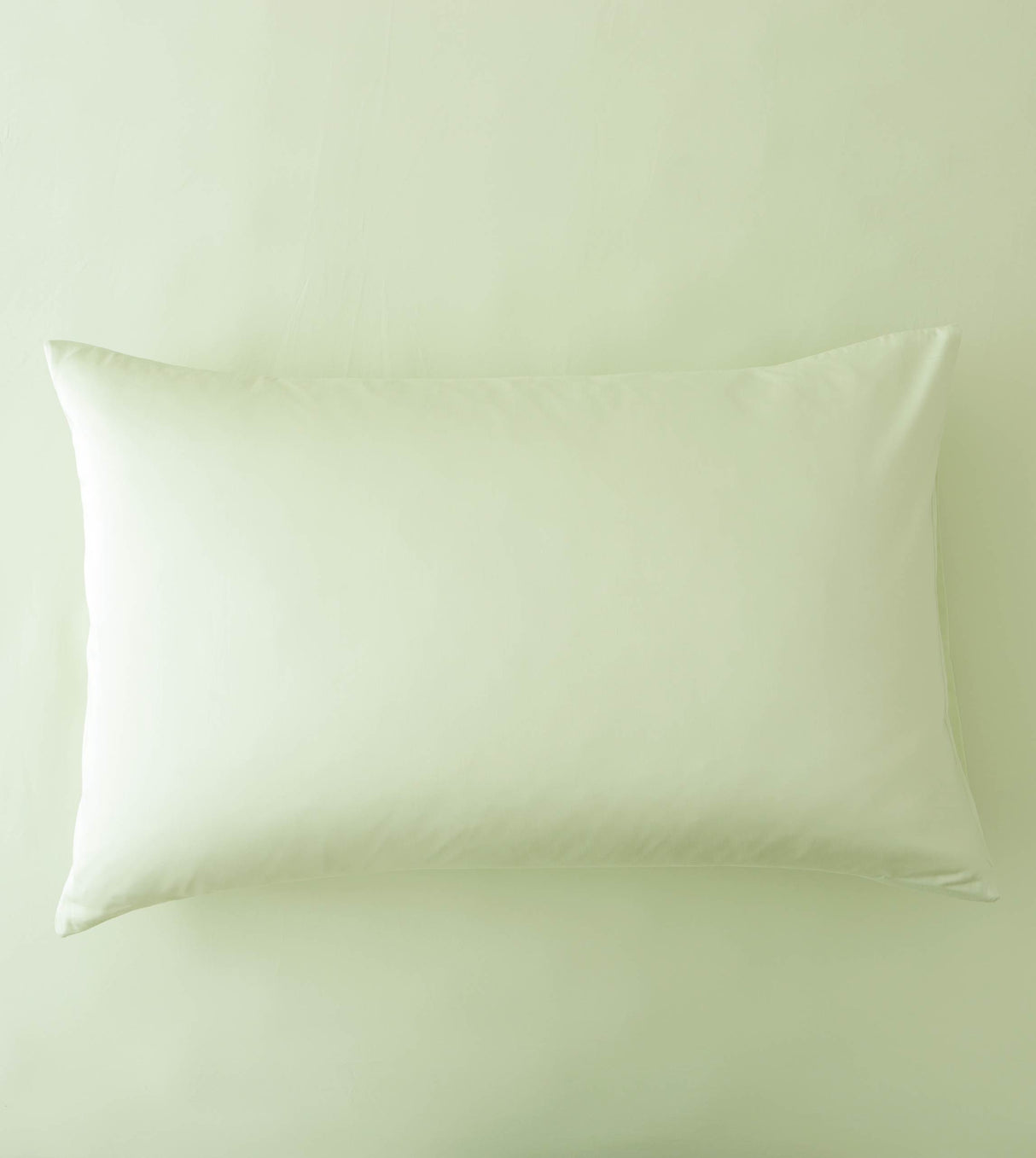 Sicili 1200針純色長絨棉床笠連枕袋 - 蘭苕綠 (SP149FDS)