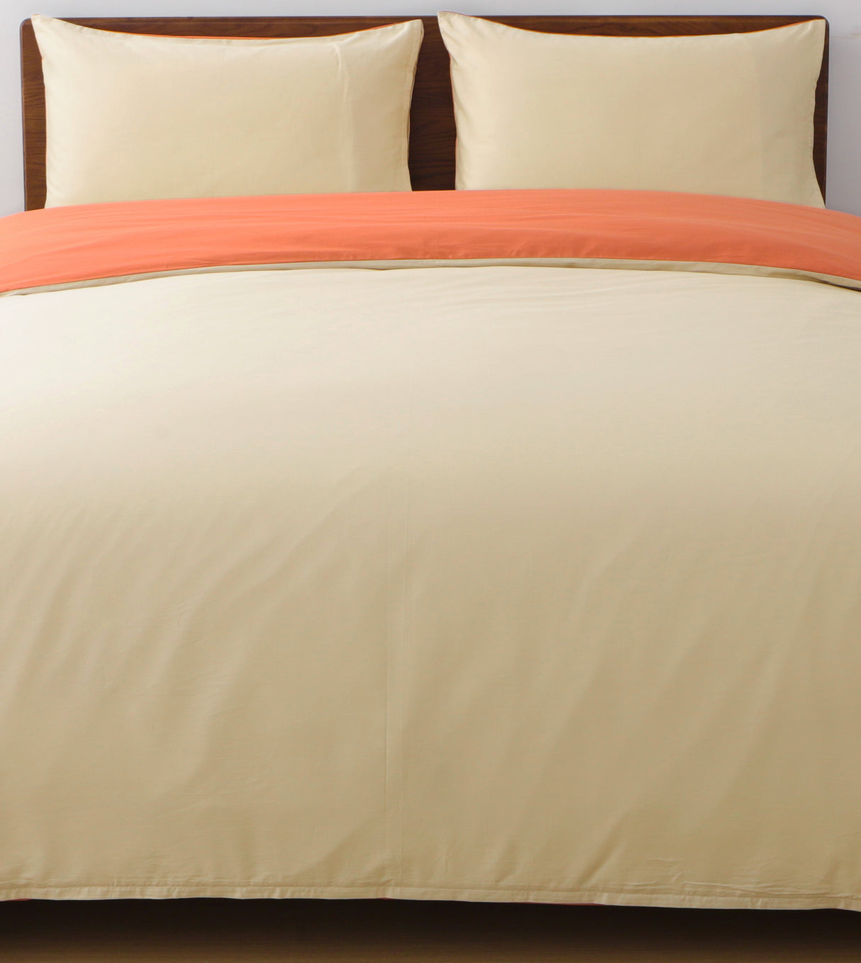 Sicili 1200 Threads Long-staple Cotton Solid Colour Series - Mandarin with Sand Color (SP155)