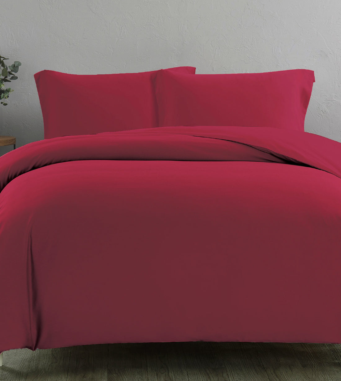 Sicili 1200 Threads Long-staple Cotton Solid Colour Series - Cherry Red (SP160)