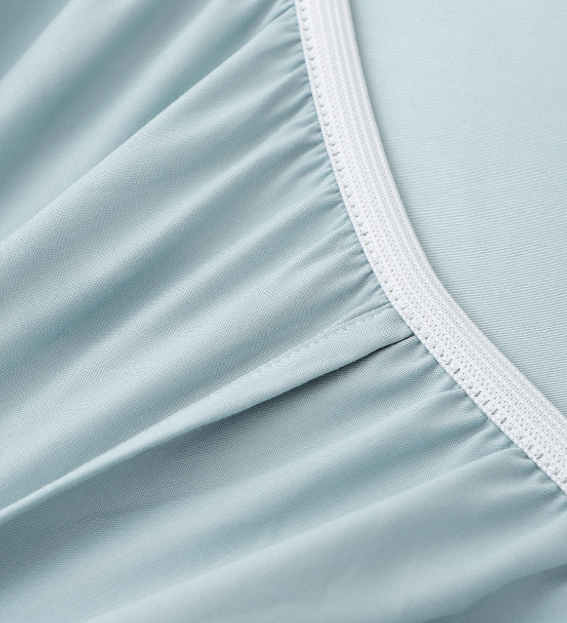 Sicili 1200 Threads Long-staple Cotton Solid Colour Series - Light blue with Mist Water Blue (SP169)