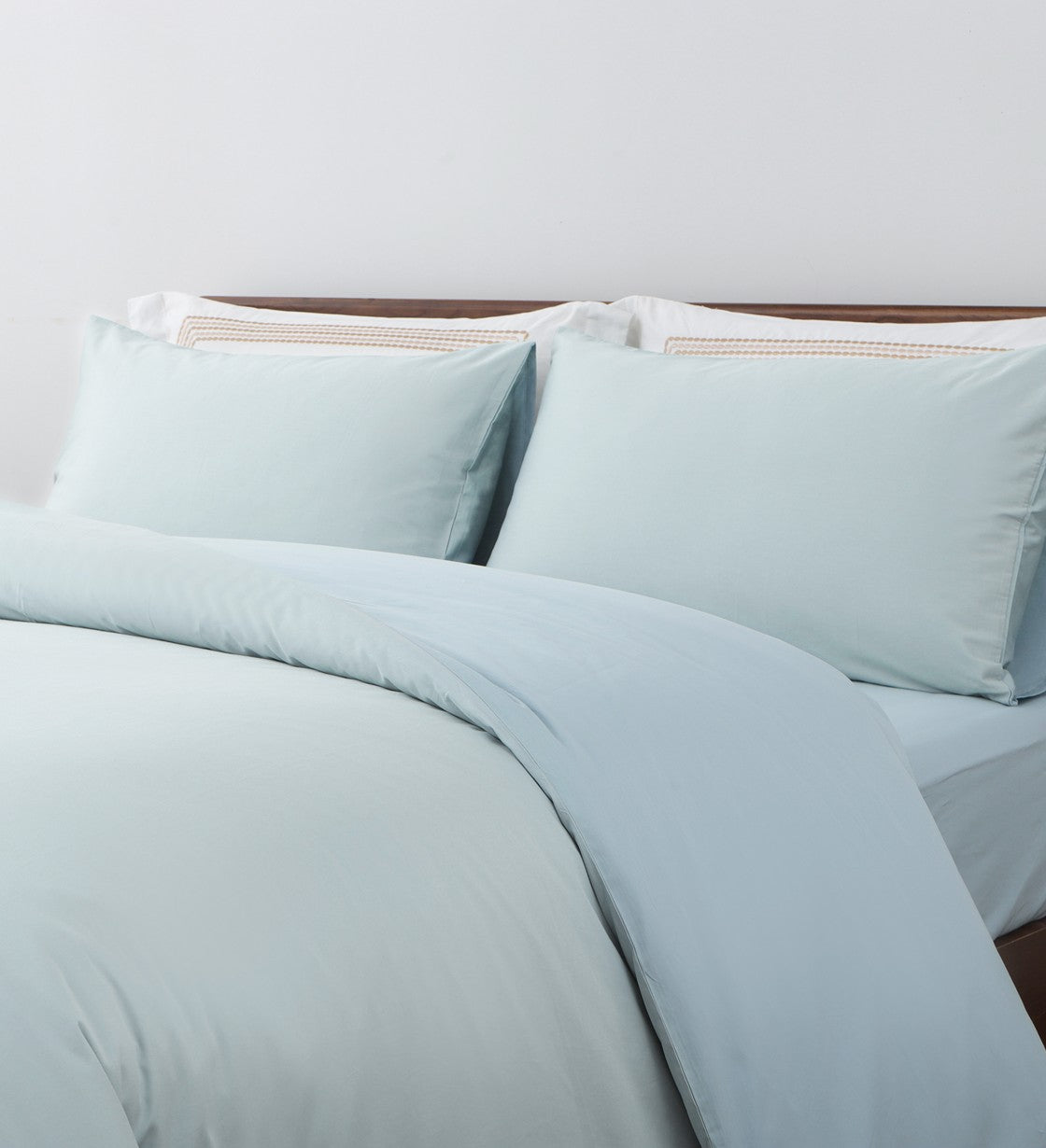 Sicili 1200 Threads Long-staple Cotton Solid Colour Series - Light blue with Mist Water Blue (SP169)