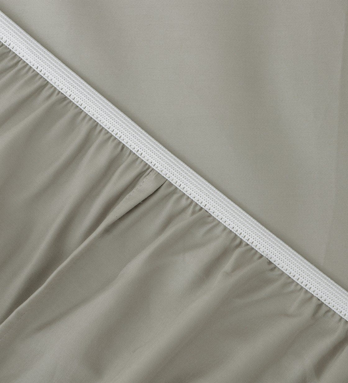 Sicili 1200 Threads Long-staple Cotton Solid Colour Series - Pale Sage with Rikyu Grey (SP170))