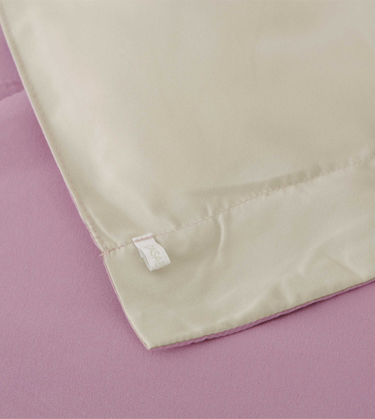 Casablanca 蛋白奶蓋大豆水洗夏薄被 - 香芋紫配奶茶色(SQ351)