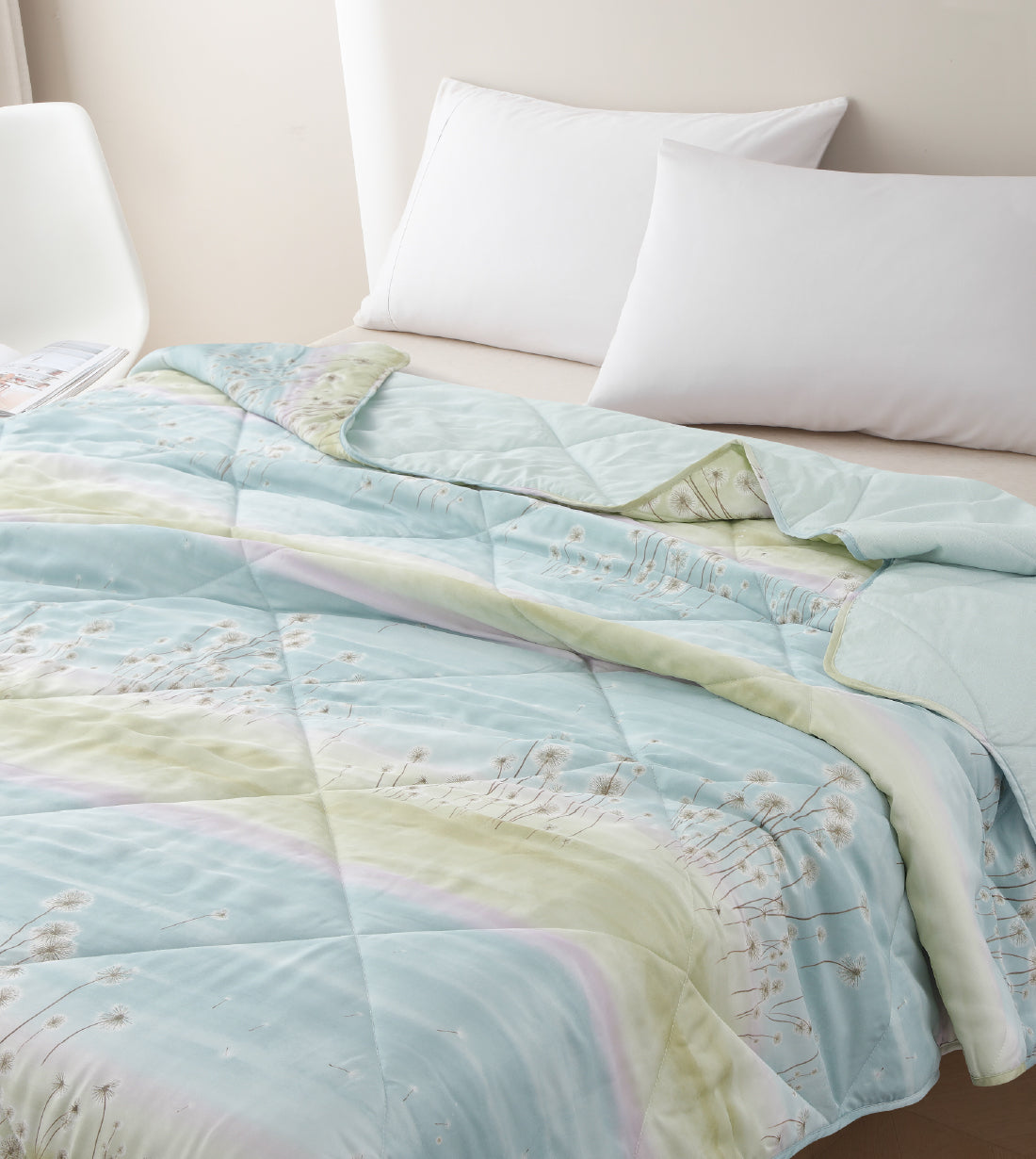 Antibacterial Mint Tencel Summer Quilt (TC679SQQ)