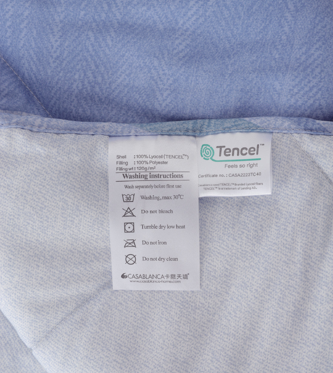 抗菌薄荷全天絲被 (TC680SQQ)