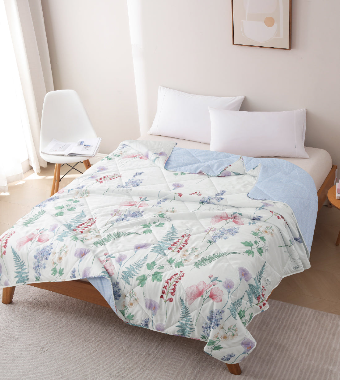 Antibacterial Mint Tencel Summer Quilt (TC681SQQ)