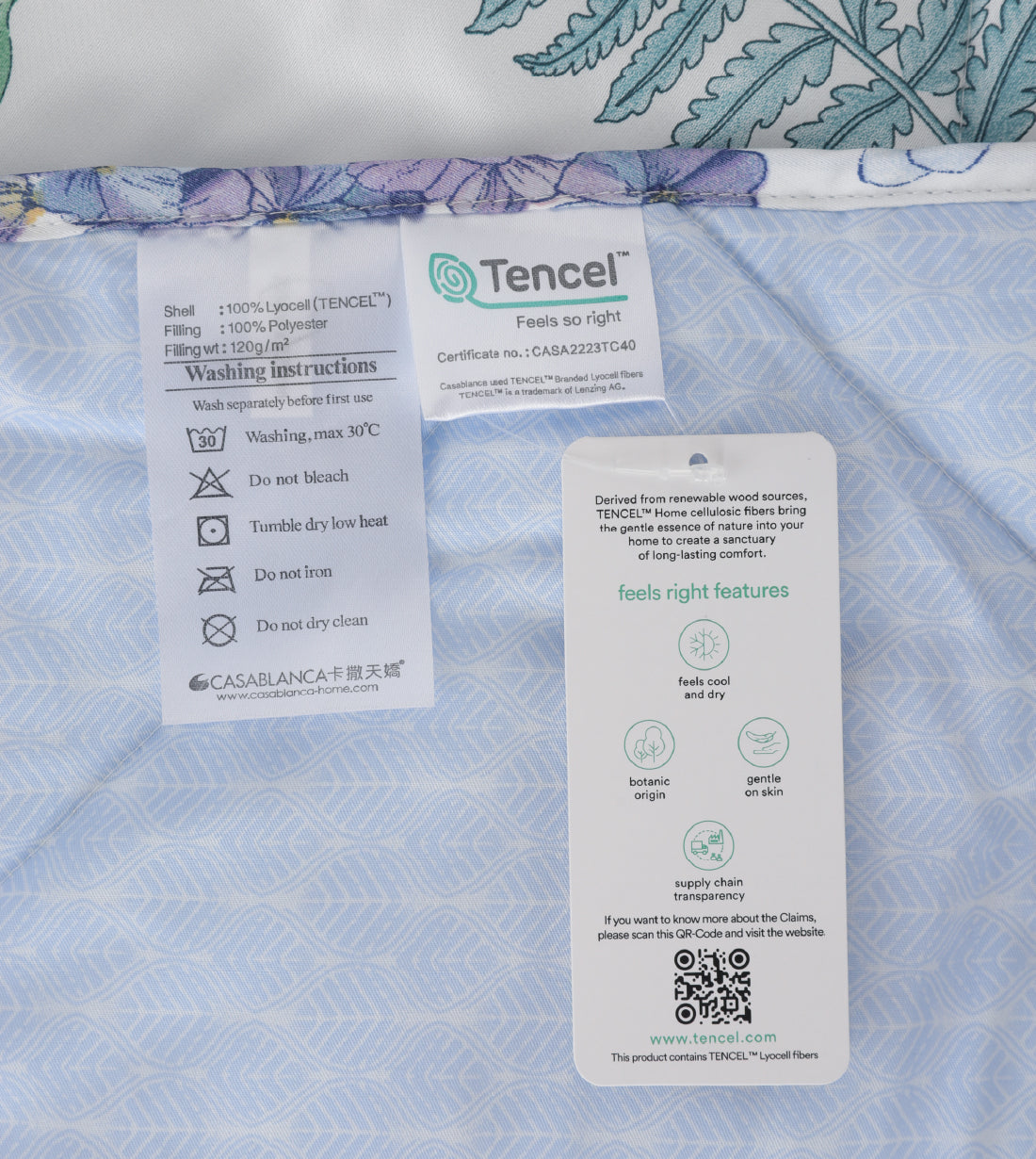 Antibacterial Mint Tencel Summer Quilt (TC681SQQ)