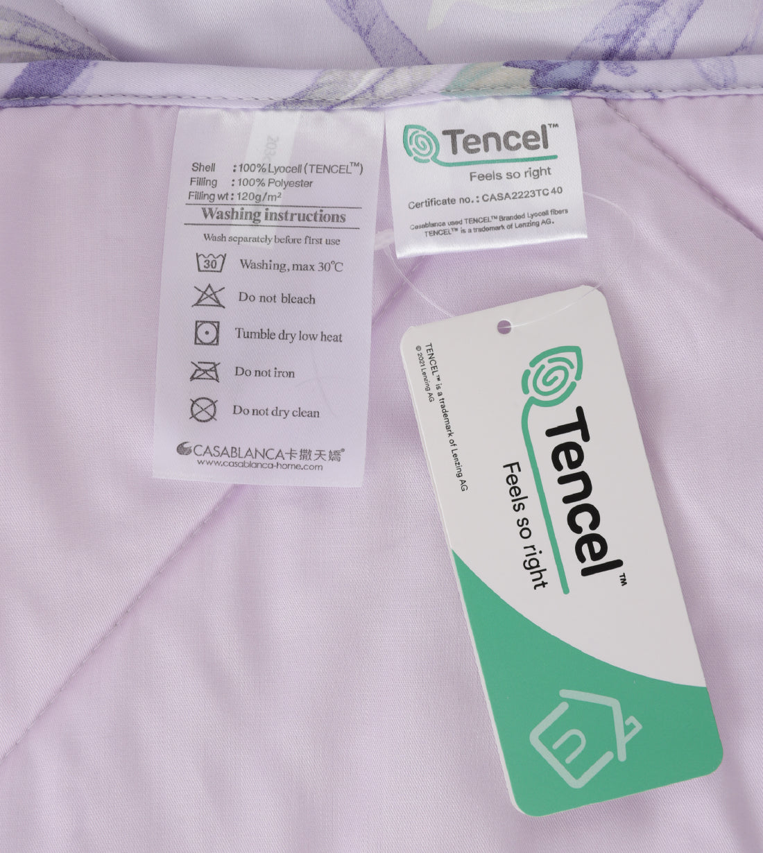 Antibacterial Mint Tencel Summer Quilt (TC688SQQ)