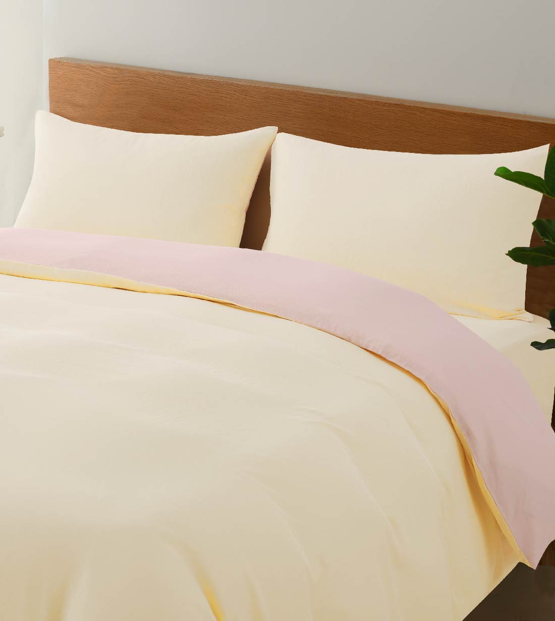 Sicili 1200 Threads IceFlow Series - Yellow Leather with Pink Blossom (TP108)
