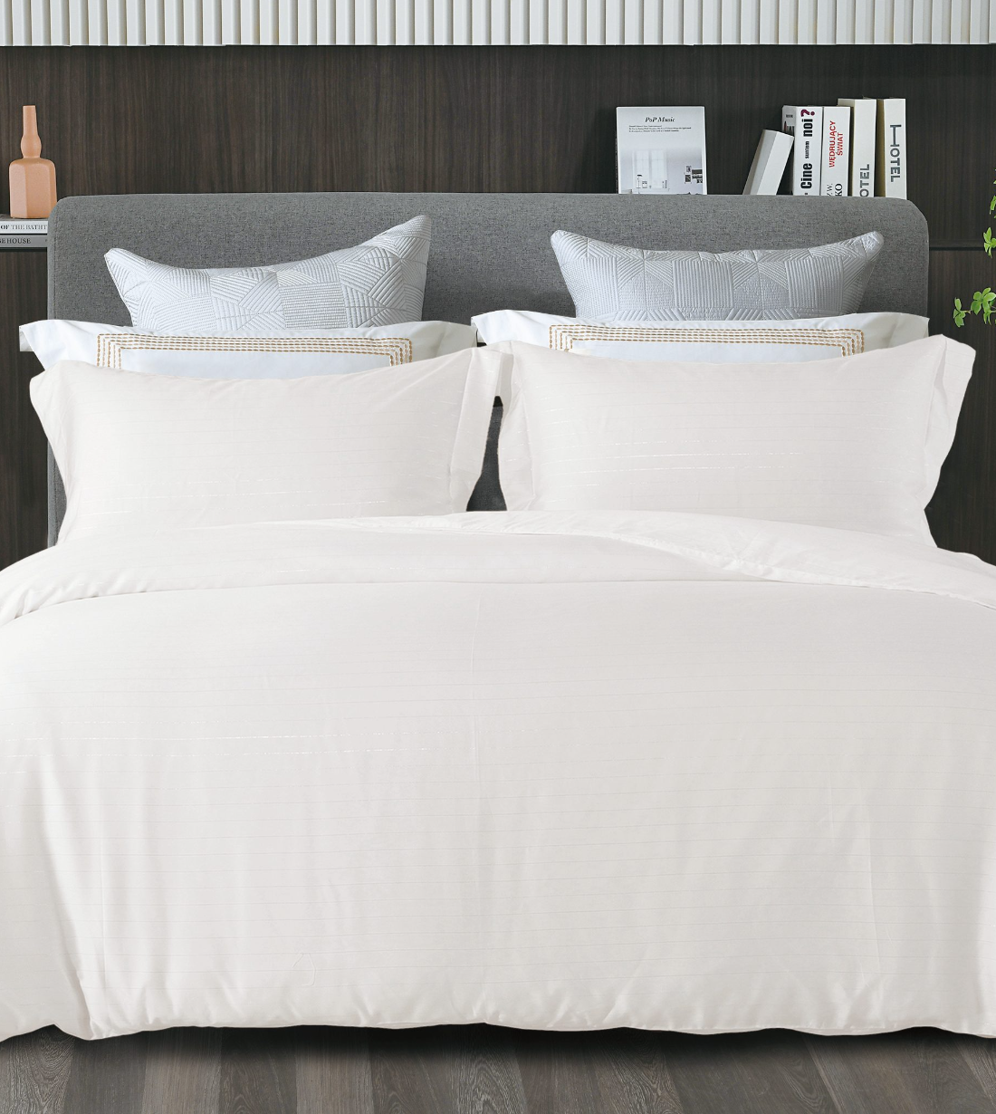 Sicili 1300 Threads Silver Ion TENCEL™ Series - Milky White (TT802)