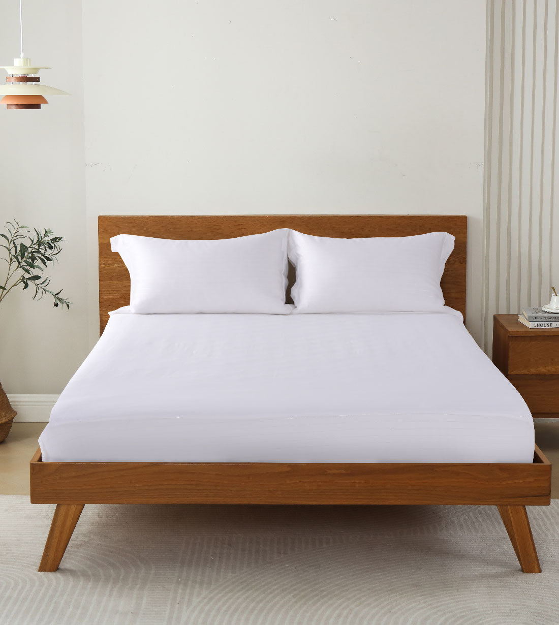 Sicili 1300 Threads Silver Ion TENCEL™ Series - Milky White (TT802)