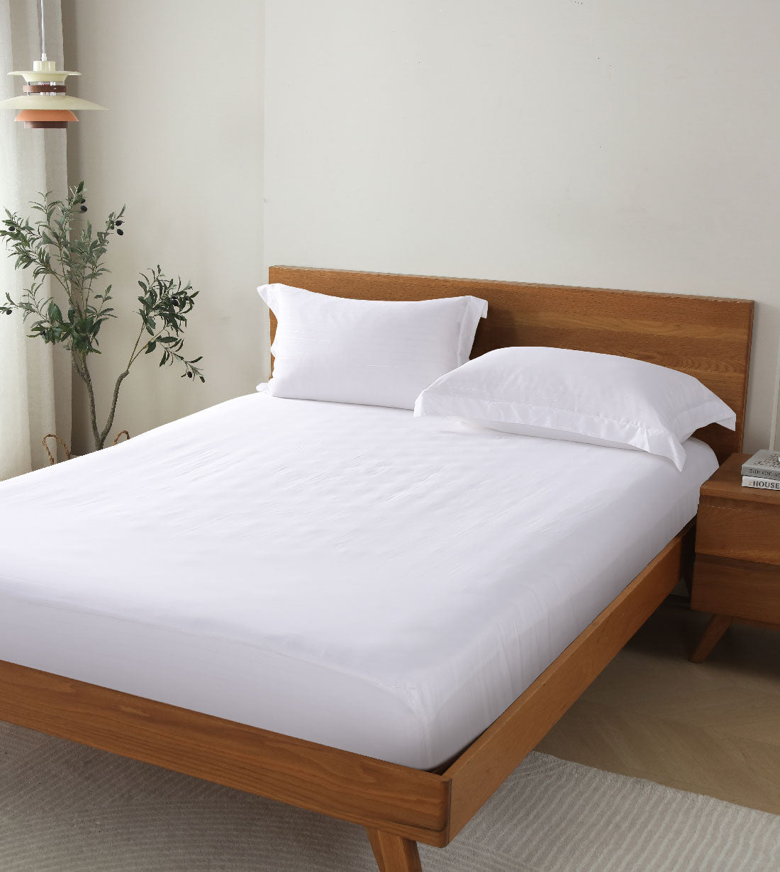 Sicili 1300 Threads Silver Ion TENCEL™ Series - Milky White (TT802)