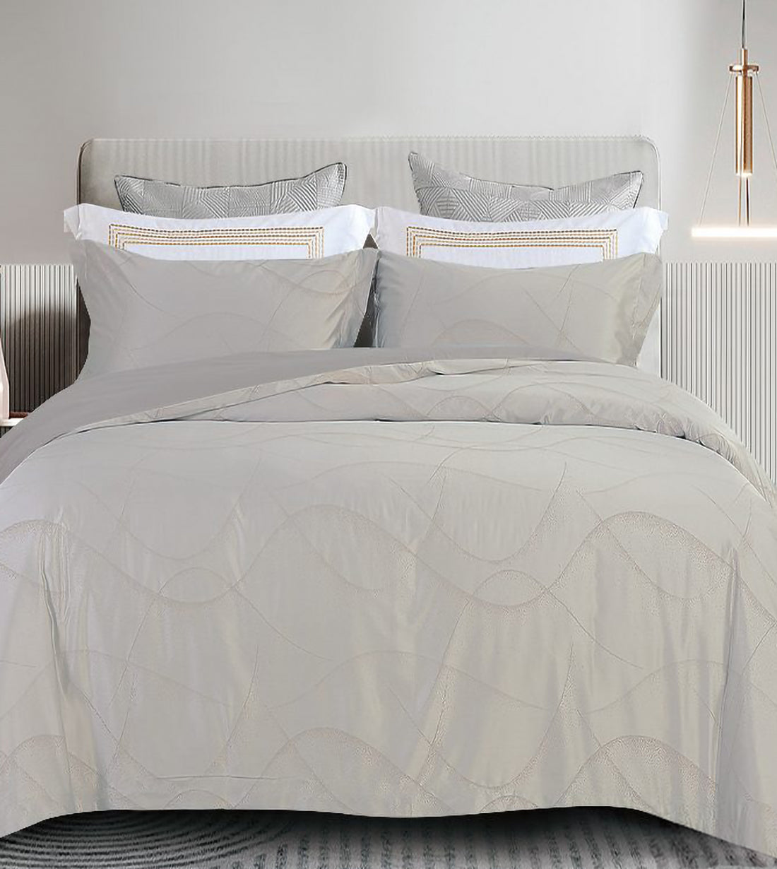 1800 Threads Count Pearl Silk Series (VB076)