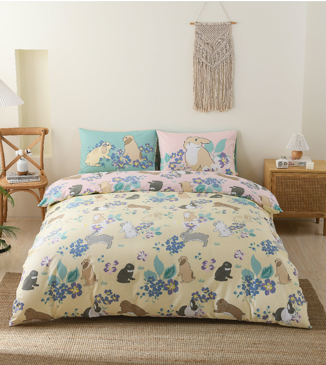 840 Threads Puggy & Bunny in Wonderland Cotton Series (VC055)