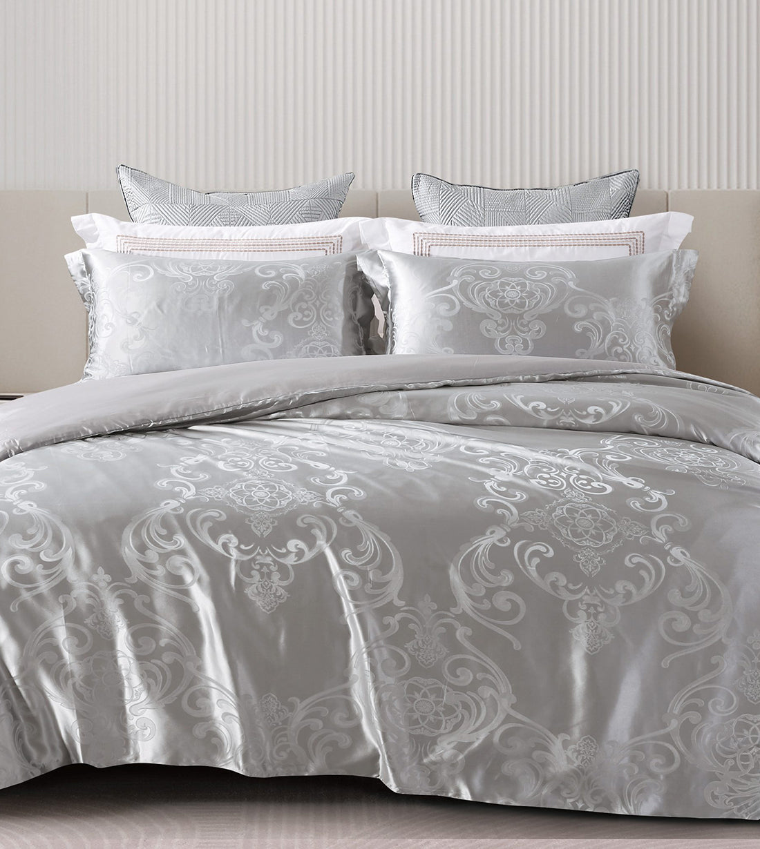 Casa Calvin Catania 2500針100%真絲色織緹花禮盒套裝(JS084) – CASABLANCA HONG KONG  LIMITED 卡撒天嬌⾹港有限公司