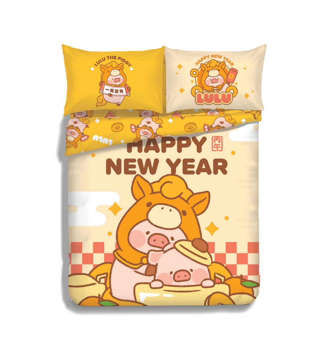 罐頭豬LuLu 純棉印花系列 (LU025)