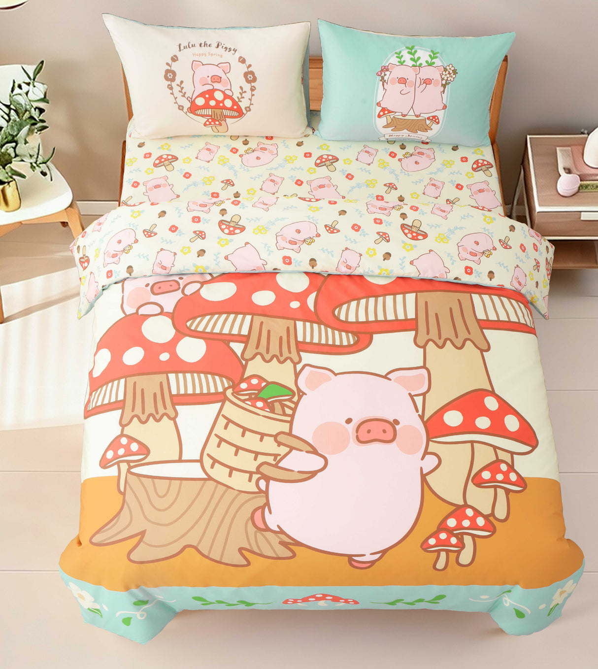 LuLu the Piggy Cotton Series (LU028)