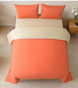 Sicili 1200 Threads Long-staple Cotton Solid Colour Series - Mandarin with Sand Color (SP155)